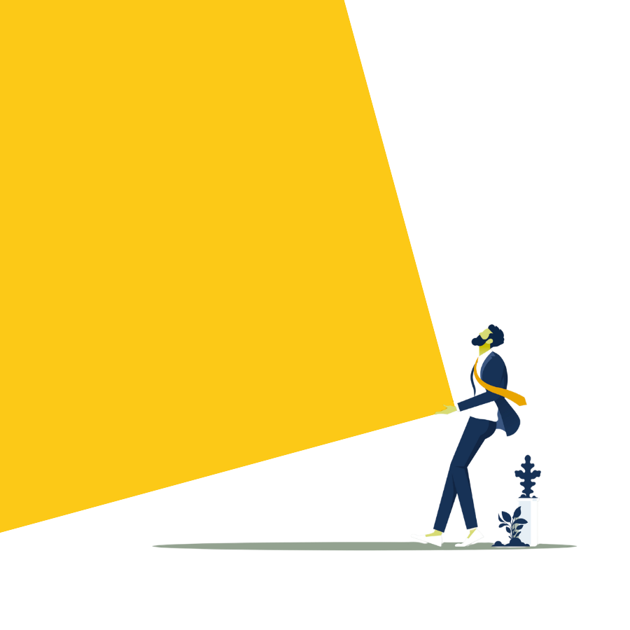 Business professional lifting a large heavy shape, representing the effort required to manage marketing without structure.